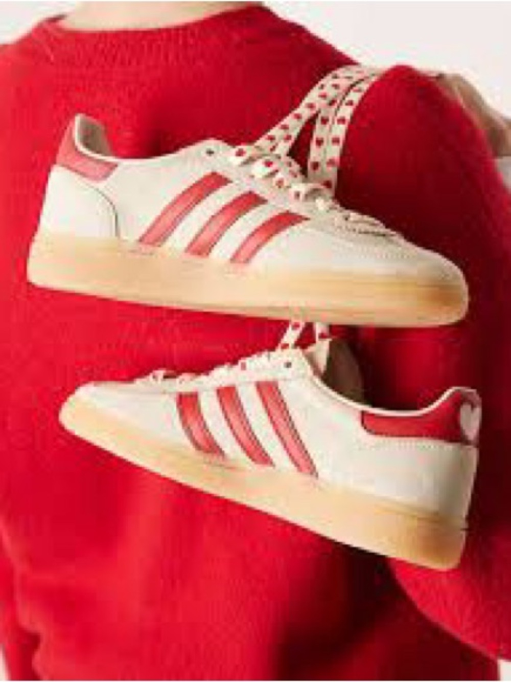 Adidas Handball Spezial Sneakers Valentines Day Heart Red/White Sneakers Trainer